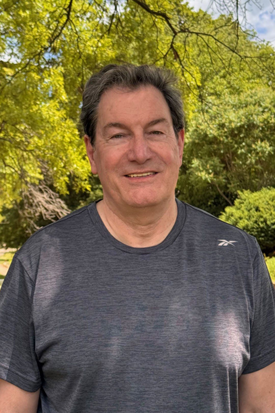 Dave Dopp, certified yoga teacher who substitute teaches at Prana Yoga Center