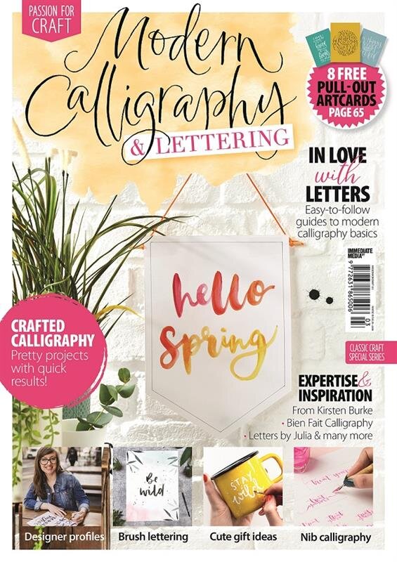 BeckiClarkCraftComissionModernCalligraphyandBrushLetteringIssue2.jpg