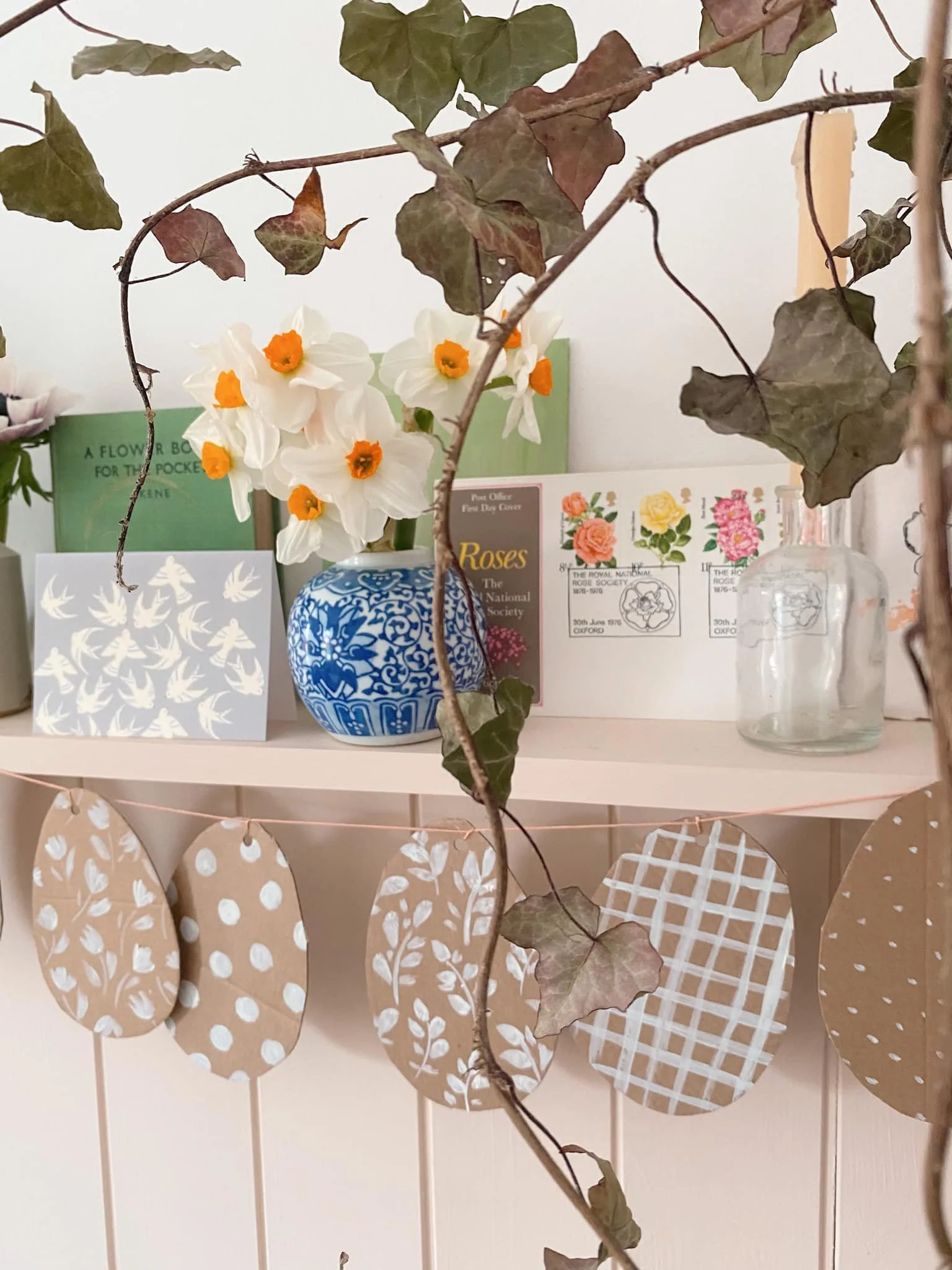 Sustainable Cardboard Easter Decorations