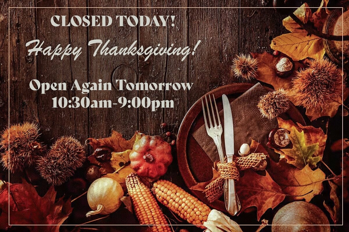 Happy Thanksgiving from the LaMattina Family! ❤️ we are so grateful and thank full to be part of the Smyrna community! Thanks for all the support over the years. We truly have the best customers ever and enjoy seeing you all everyday! Have a blessed 