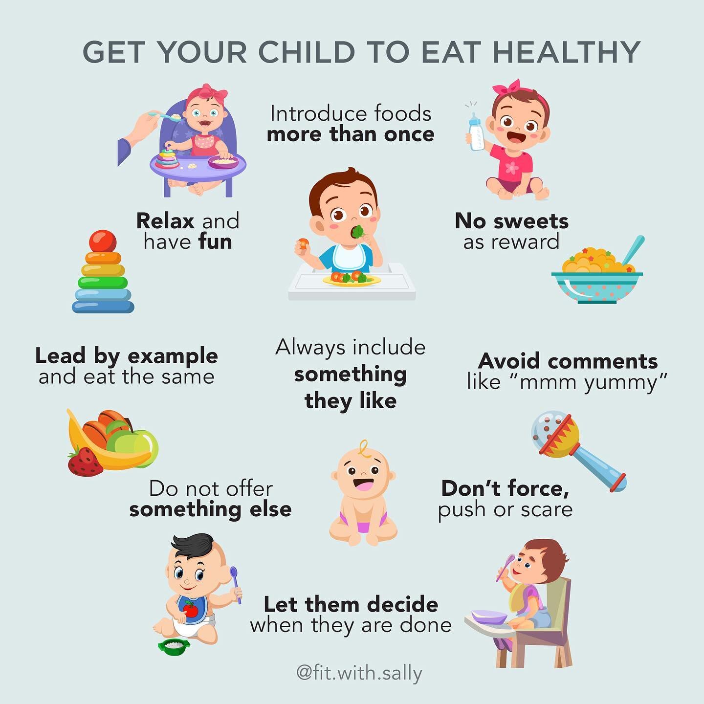 This for my mamas with &sbquo;older&lsquo; babies and kids! These things actually apply to babies once they start with solids. 

There are picky eaters and non-picky eaters and we as parents can influence our children&rsquo;s eating habits. My son is