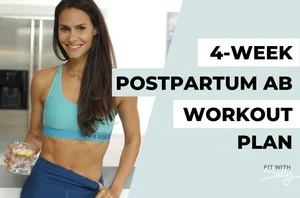 Free Postpartum Ab Workout | Safe Exercise For New Moms — Fit With Sally