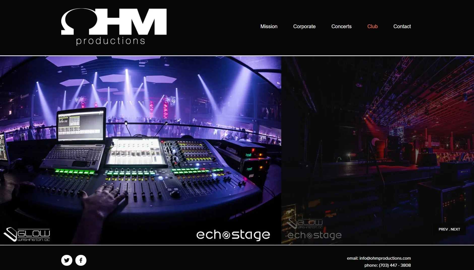 Original Club page