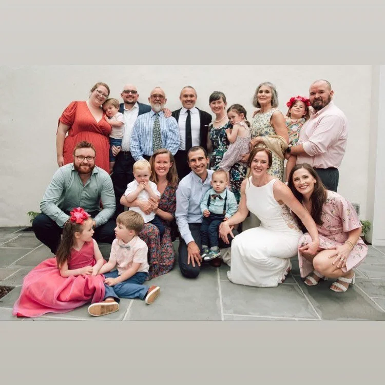 My family! At my son, Devin&rsquo;s recent wedding to Cassia Denton! So proud!