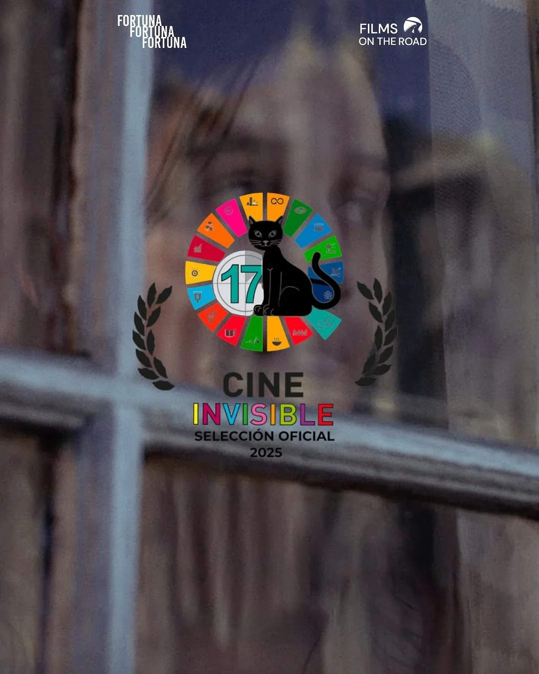 Grietas Atraviesan Este Vidrio Multicolor no para con su recorrido y nos alegra contarles que estar&aacute; en el Festival de Cine Invisible de Bilbao! 🧡✨

Que sigan las buenas noticias! Afortunadas siempre 😌