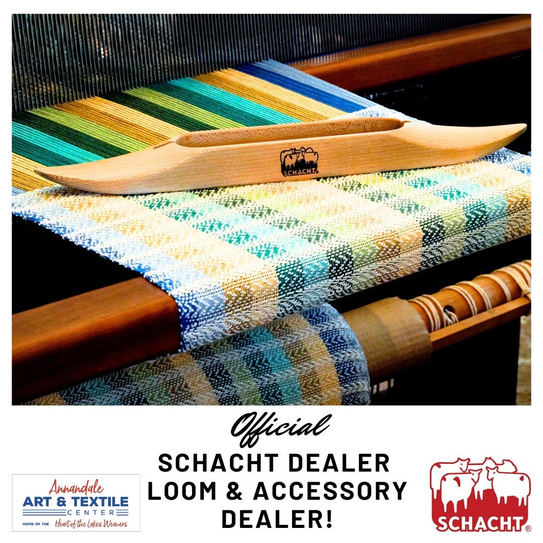 Annandale Art &amp; Textile Center is an official dealer of Schacht looms and accessories! Stop in and check out our selection and spend some time shopping our unique retail section.

**10% off entire purchase to AATC class participants**

We look fo