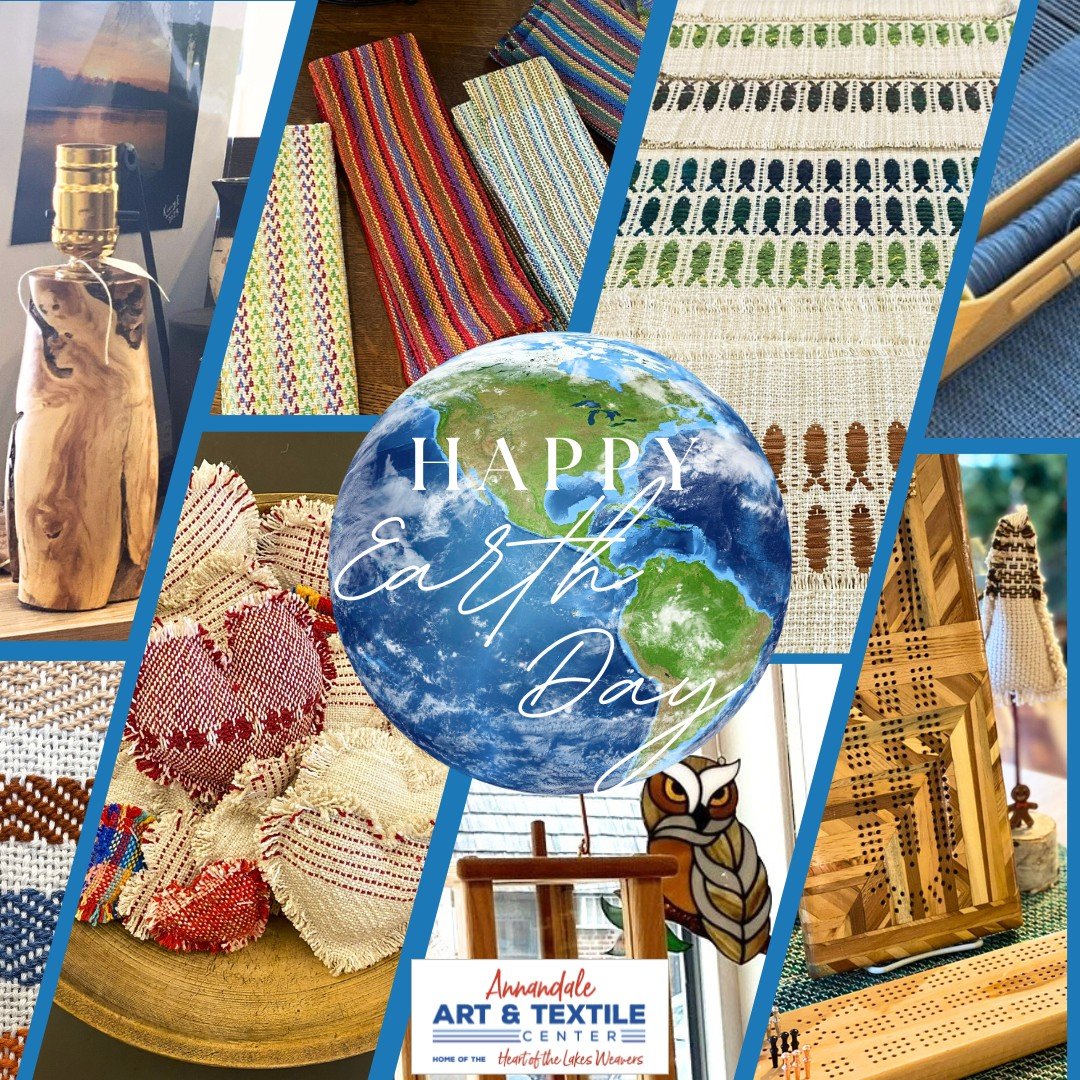 Join AATC in celebrating Earth Day! Our woven textiles, locally created arts and crafts - including pottery and wood goods - replace disposable items as well as support a local business and support local artists.

Visit us at:
10 Oak Ave N
P.O. Box 1