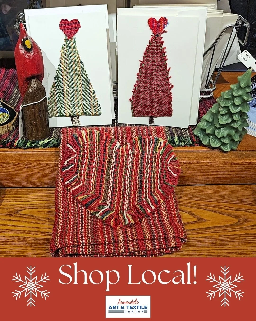 We encourage you to shop local this holiday season. There are so many good reasons to shop local but here are just a few:

- Your local small business owner is who people call to
support your school or civic group.
- Small businesses provide jobs in 