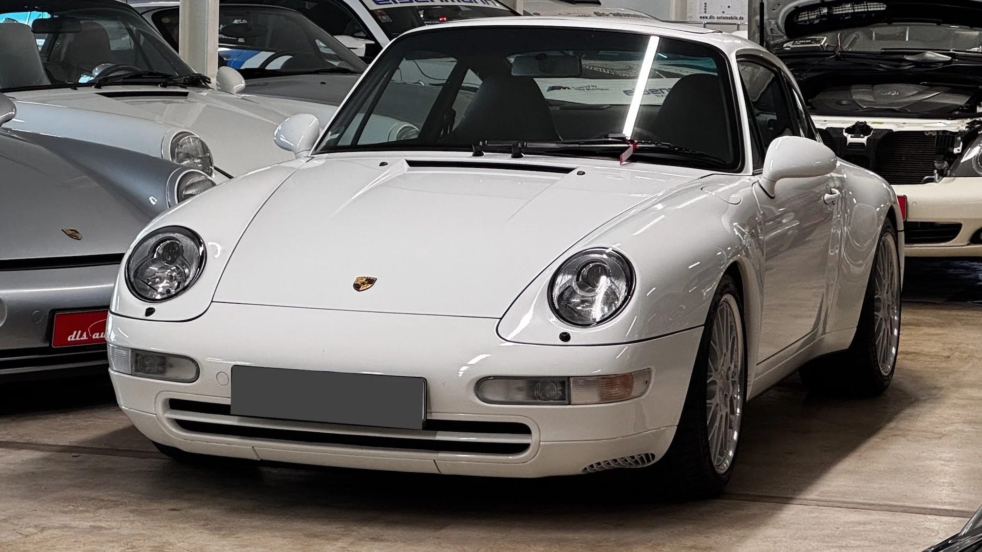 Porsche 993 Carrera 2 Coupe, 78178 km, Varioram, Jahreswagen-Zustand