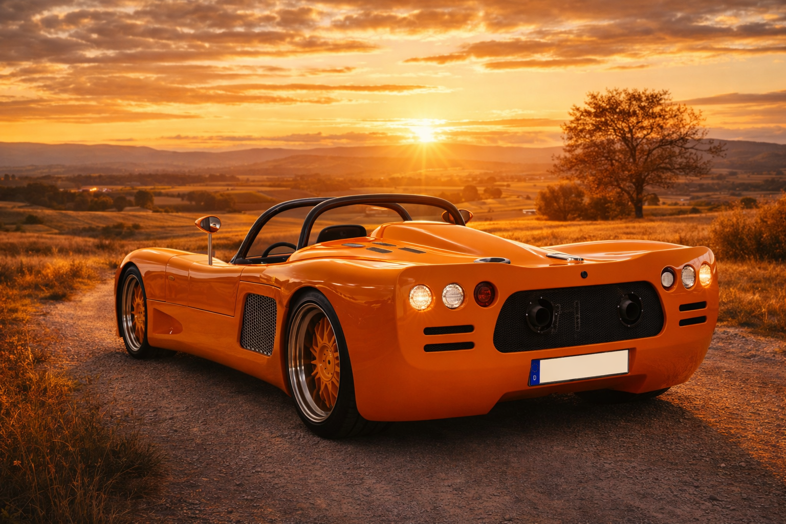 Ultima Spider im goldenen Licht.png