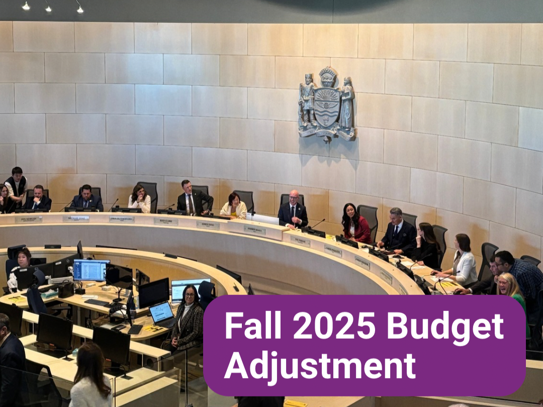 Fall 2025 Budget Adjustment