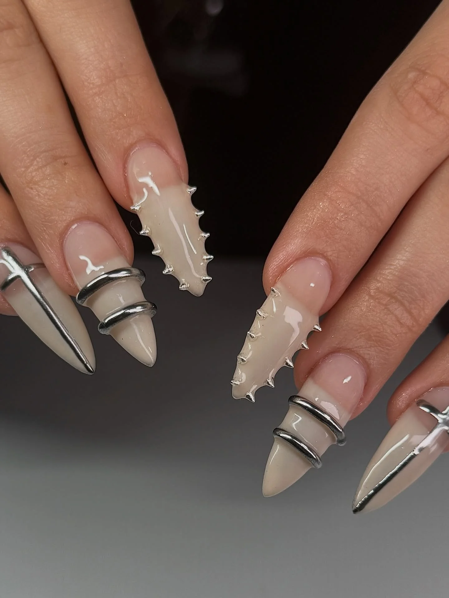 Our clients 🤝🏼 a Hyperrealistic. &ldquo;Natural nails&rdquo; by Alize @nailafied⁠
.⁠
Gel-X &bull; Level 4 ⁠
📍179 Orchard Street, NYC ⁠
⁠
#nycnailtech #hyperrealisticnails #nailinspo