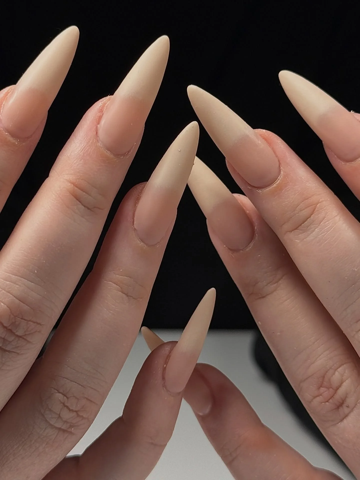 In case you needed another reason to go Hyperrealistic. Mono French moment by Jenna @jennyiounails ⁠
.⁠
Gel-X &bull; French⁠
📍179 Orchard Street, Lower East Side Manhattan