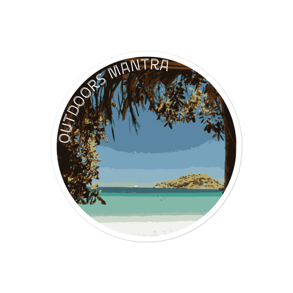 Baja California - Outdoors Mantra Sticker
