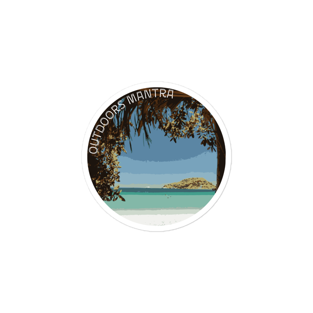 Baja California - Outdoors Mantra Sticker