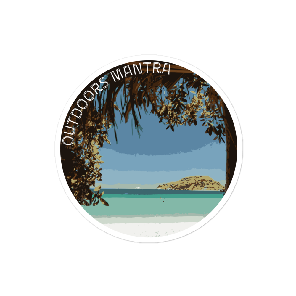 Baja California - Outdoors Mantra Sticker