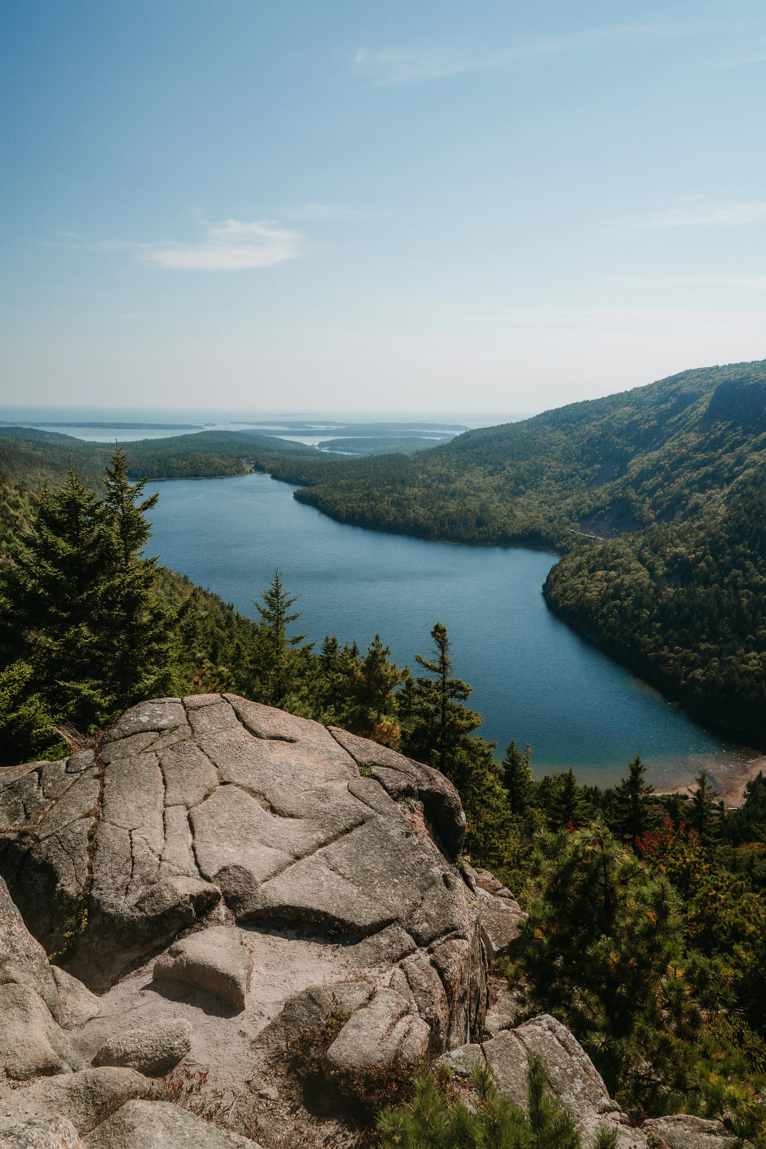North Bubble, Acadia National Park - Framed Photo Print