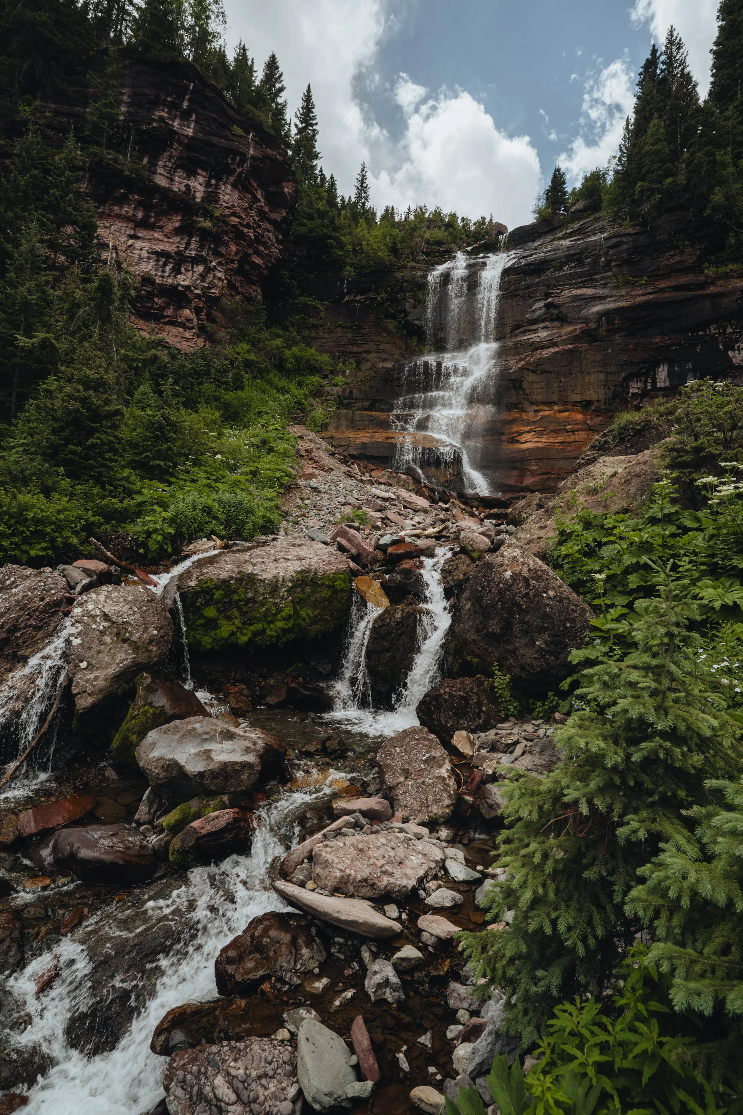 Bear Creek Falls, Colorado - Framed Photo Print