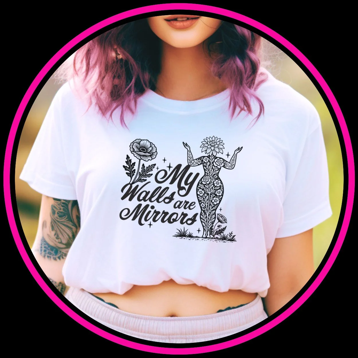 My walls are mirrors