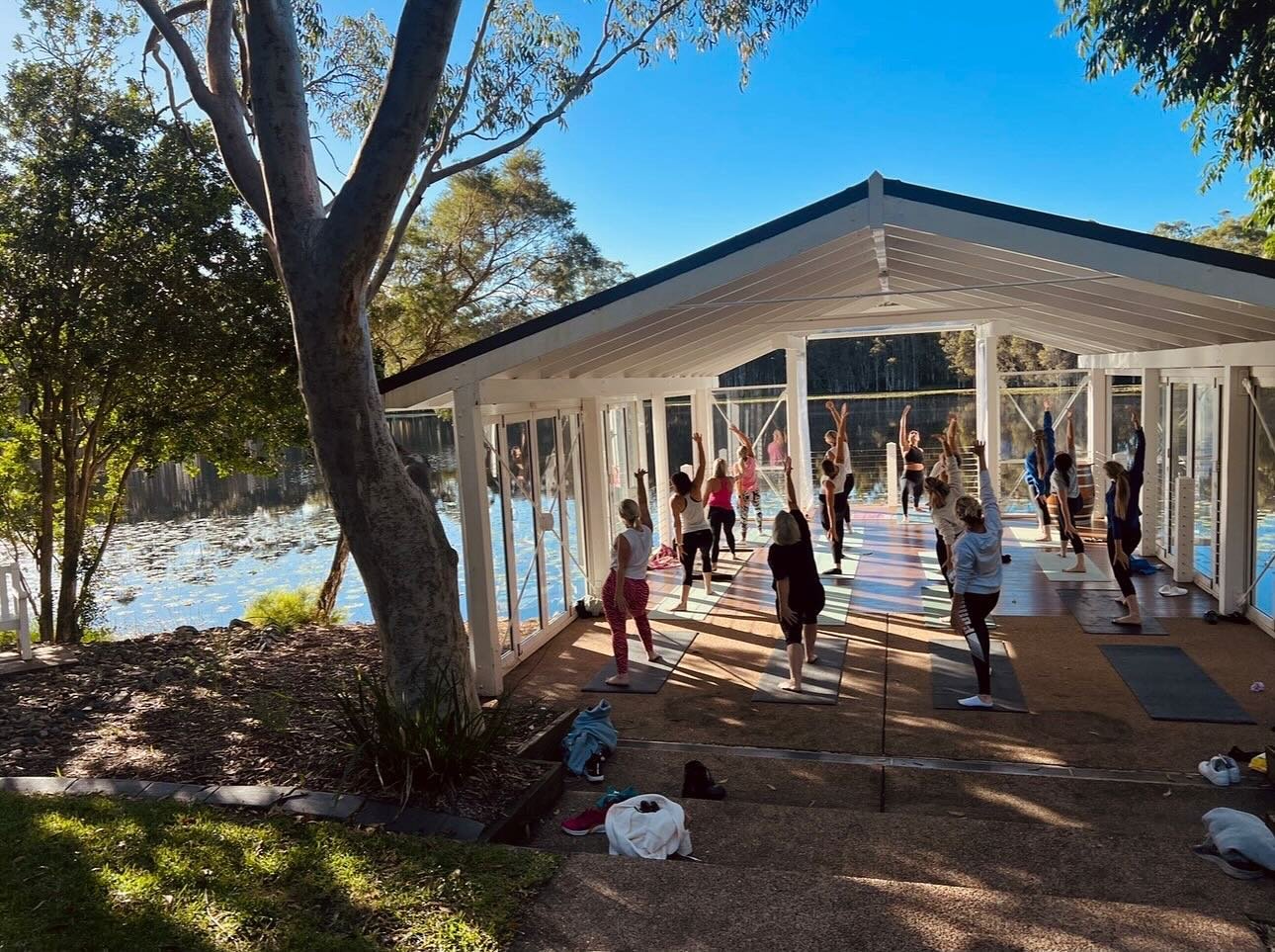 🍂 

Yoga and Autumn returns us back to our true nature 

Classes will recommence at The Laguna, Sirromet Winery at Mt Cotton in two weeks !! 

Join us on the Mat 

Saturday 25 May 2024
At 8am
The Laguna
Sirromet Winery

And join me for a cuppa post 