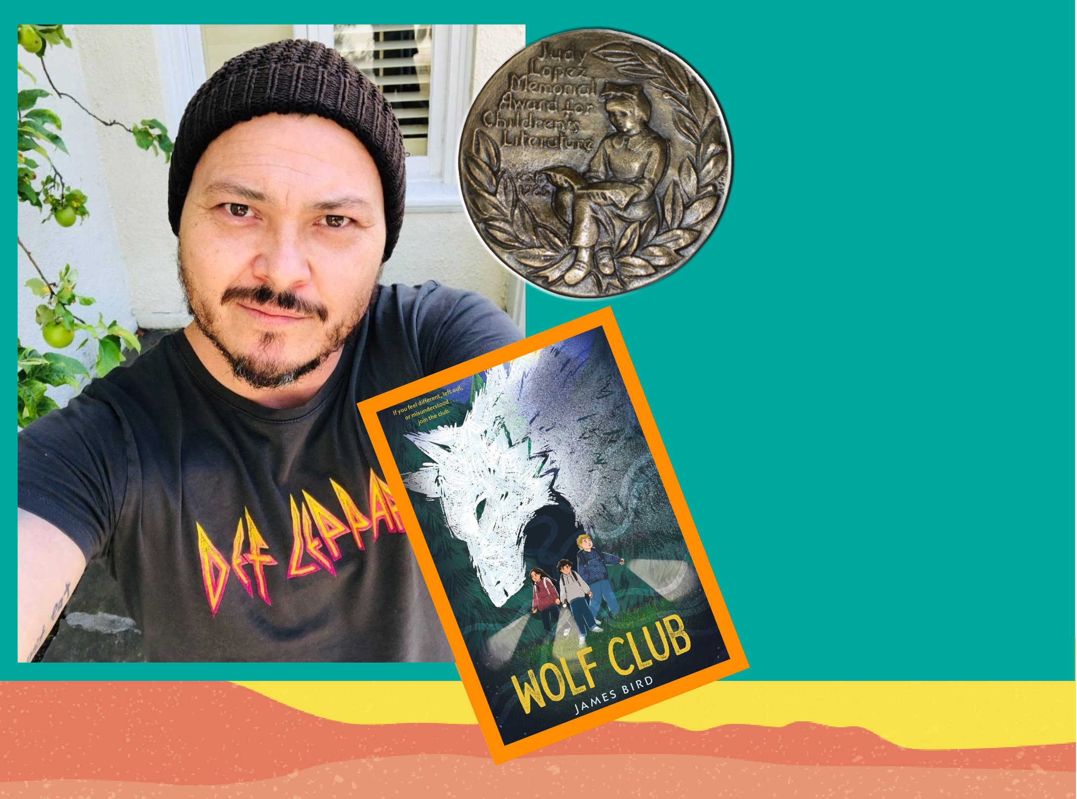 James Bird, his book Wolf Club, and the Judy Lopez Memorial Award medal