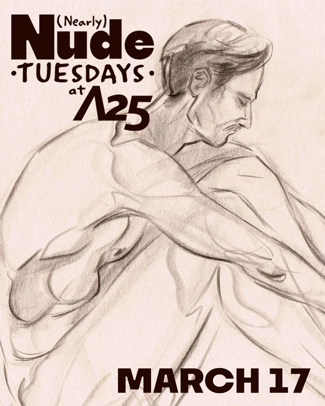 (Nearly) Nude Tuesdays at Artists 25 - Anders