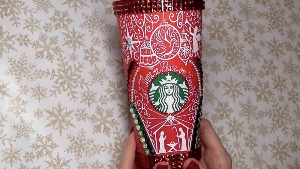 Starbucks Red Cup  nickeycimms