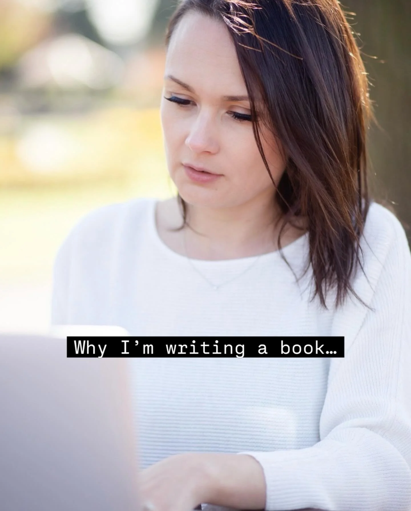 We all have our reasons. 
Here are some of mine. 👇🏼👇🏼👇🏼 

📕 First and foremost, I have been gifted a story to share and, honestly, I think if I don&rsquo;t do it, no one will. The book is a legacy for my children and my humble attempt to save 