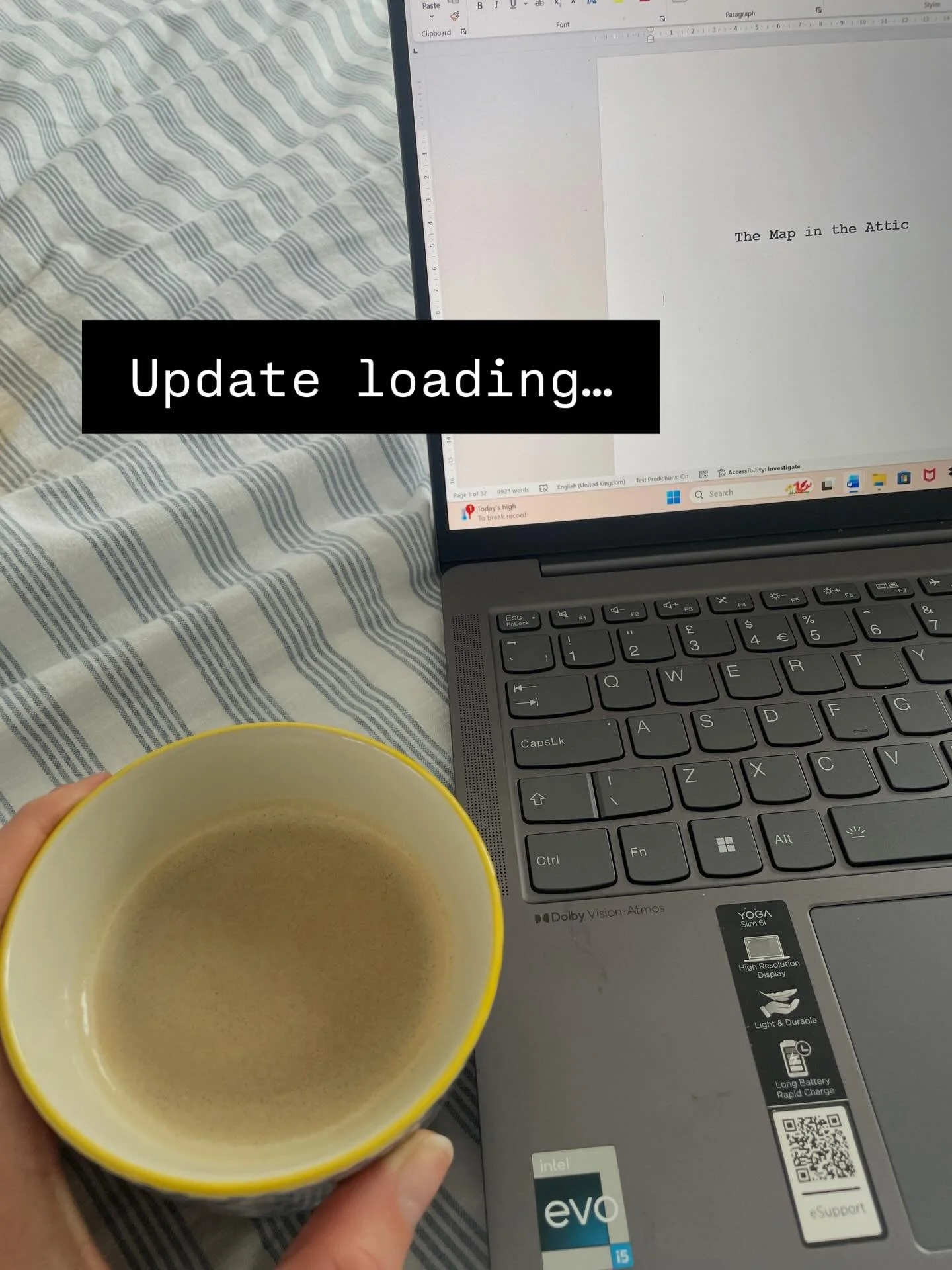 If you&rsquo;ve emailed me recently about working together, you&rsquo;ll know I&rsquo;m not currently taking on new editing jobs, because &hellip;

I&rsquo;m writing a book! 📖 

After two failed attempts at trying to start anything meaningful last y