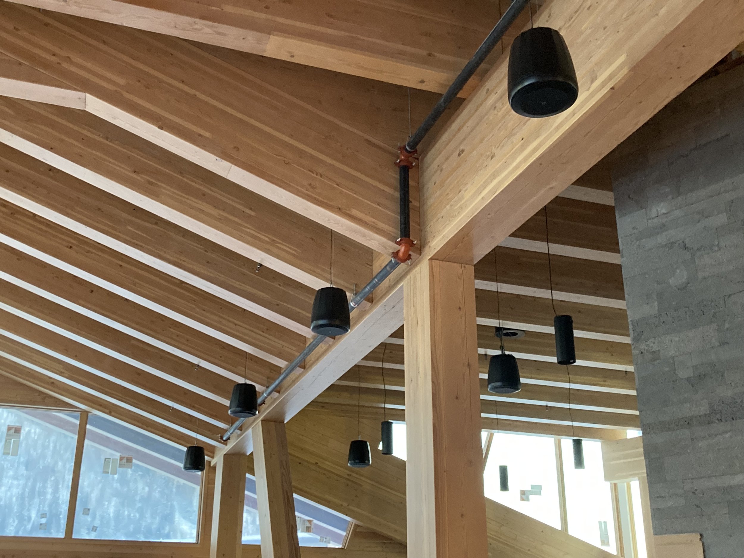 commercial audio installation