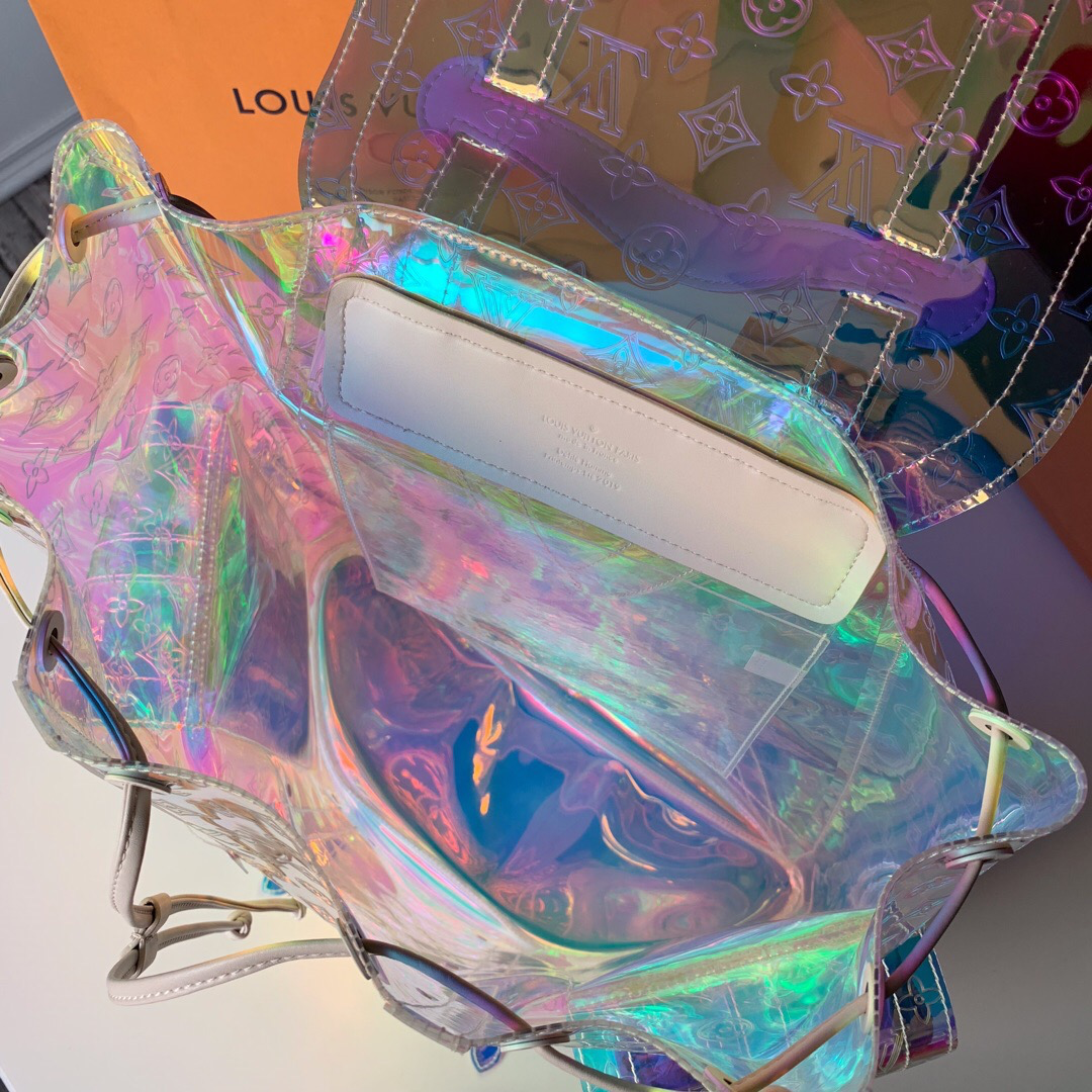 lv holographic bag