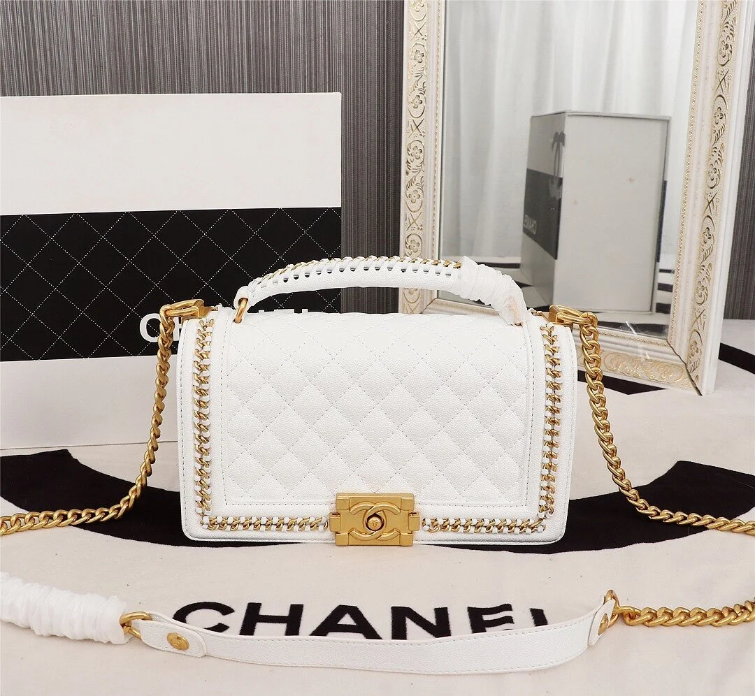 CC BOY BAG WITH HANDLE