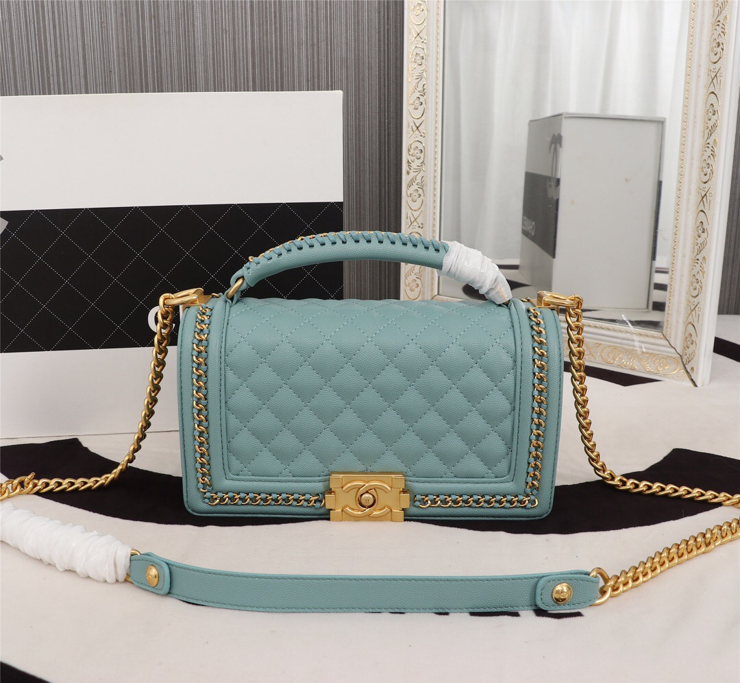 CC BOY BAG WITH HANDLE