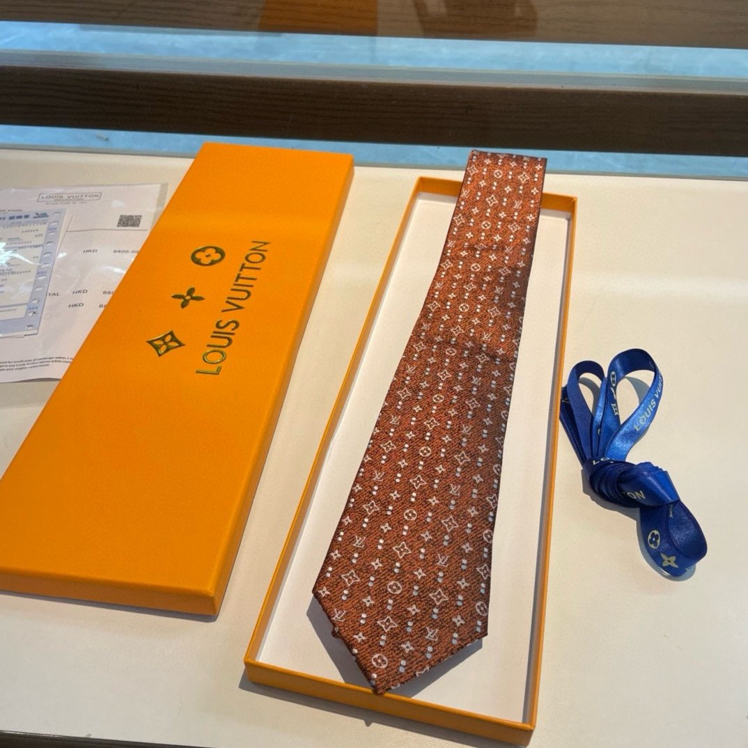 LV NECK TIE — OHMYDESIGNER