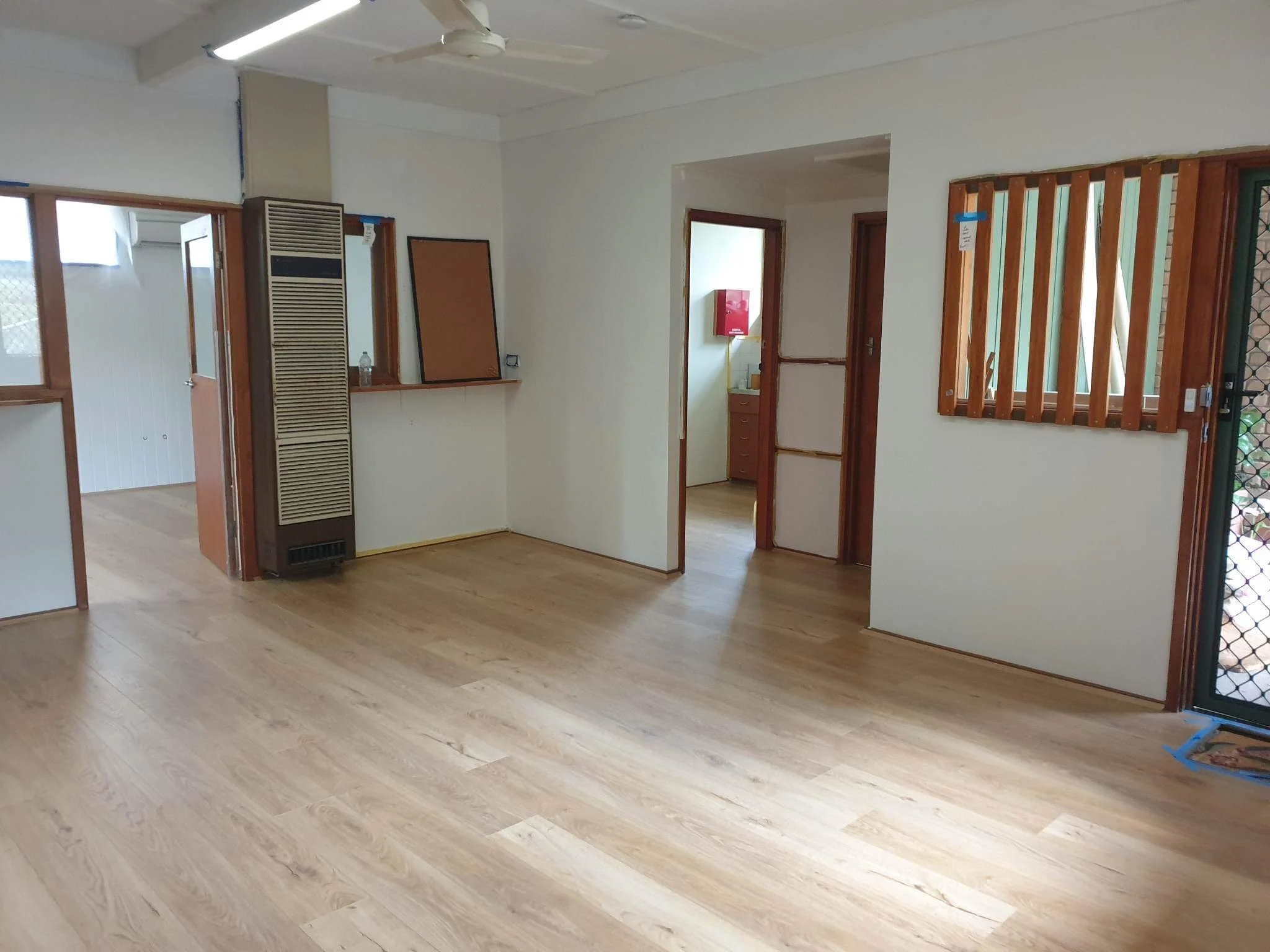 New floor in
