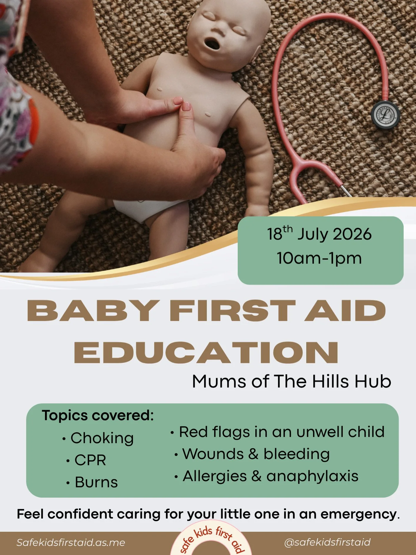 Baby and Child First Aid Education