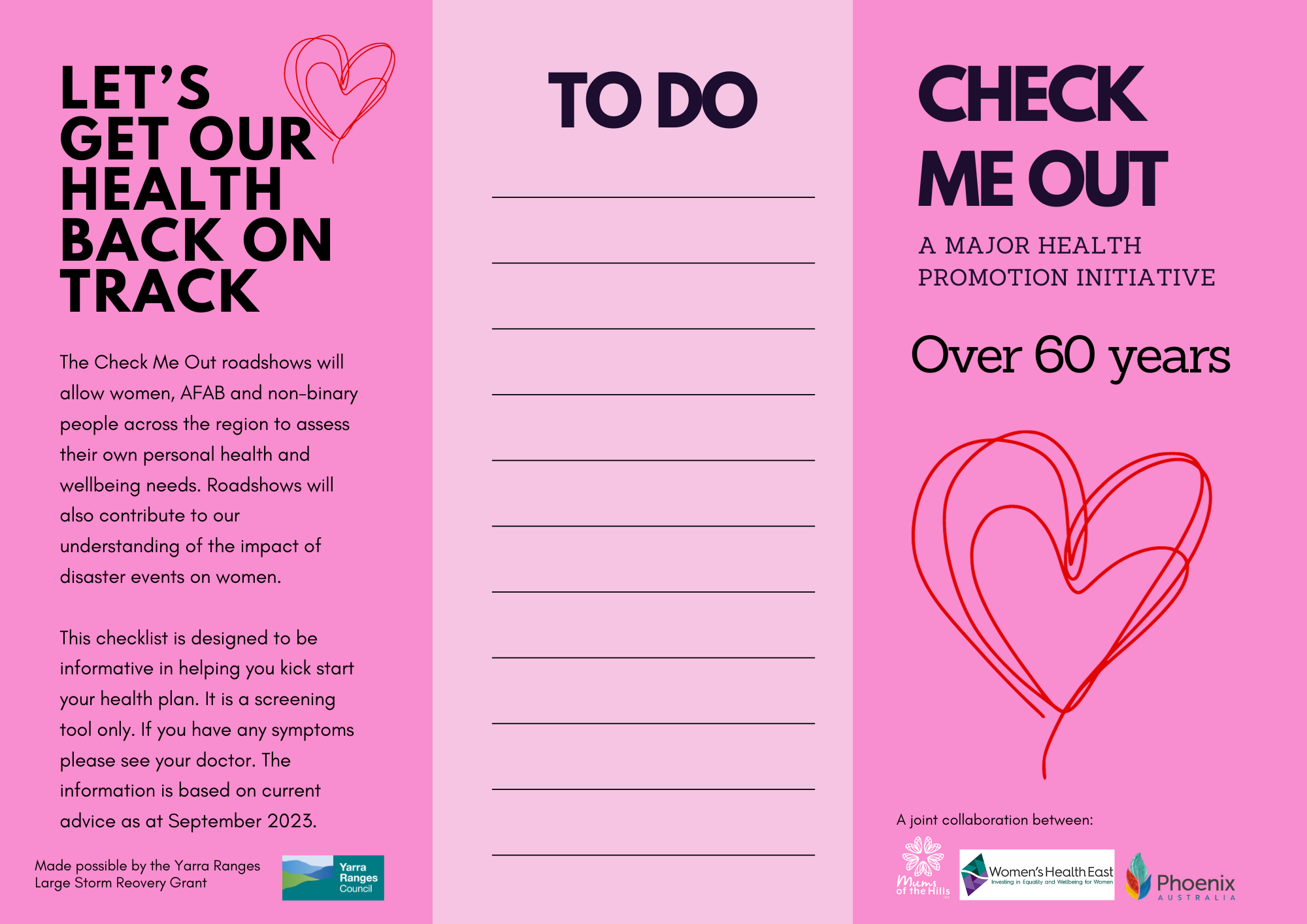 Checklists & Cheat Sheets to Download — Mums of the Hills