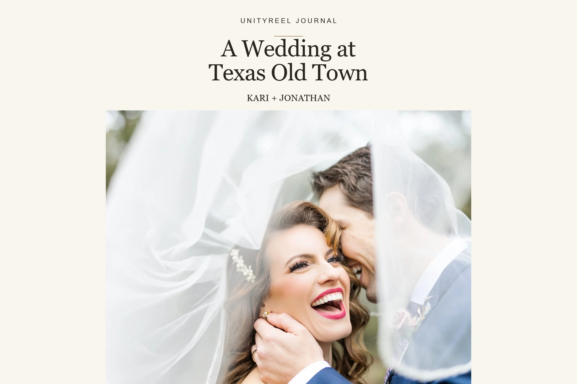 Wedding at Texas Old Town: Kari + Jonathan