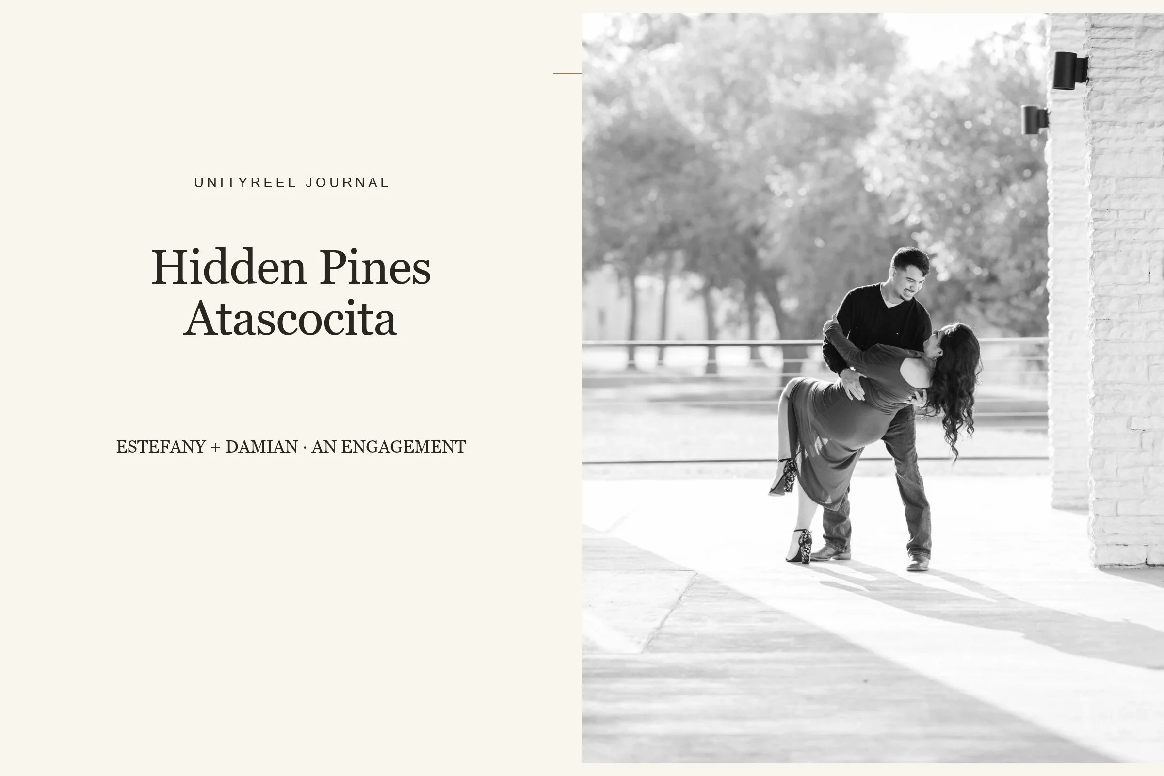 Engagement at Hidden Pines Atascocita: Estefany + Damian