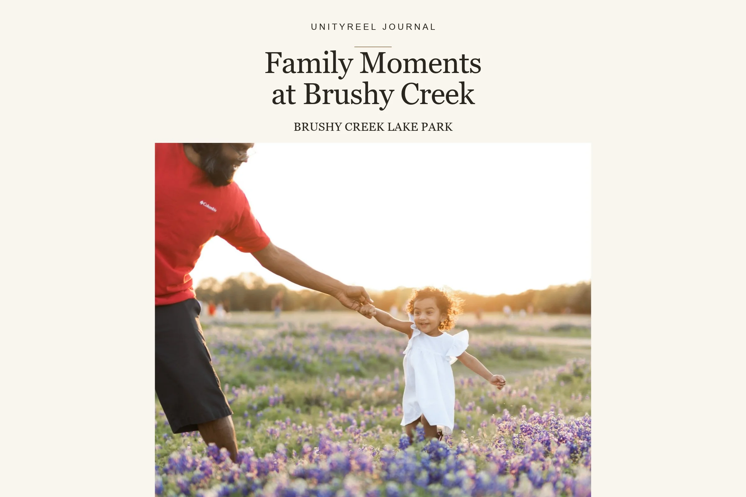 Family Portraits at Brushy Creek Lake Park : 