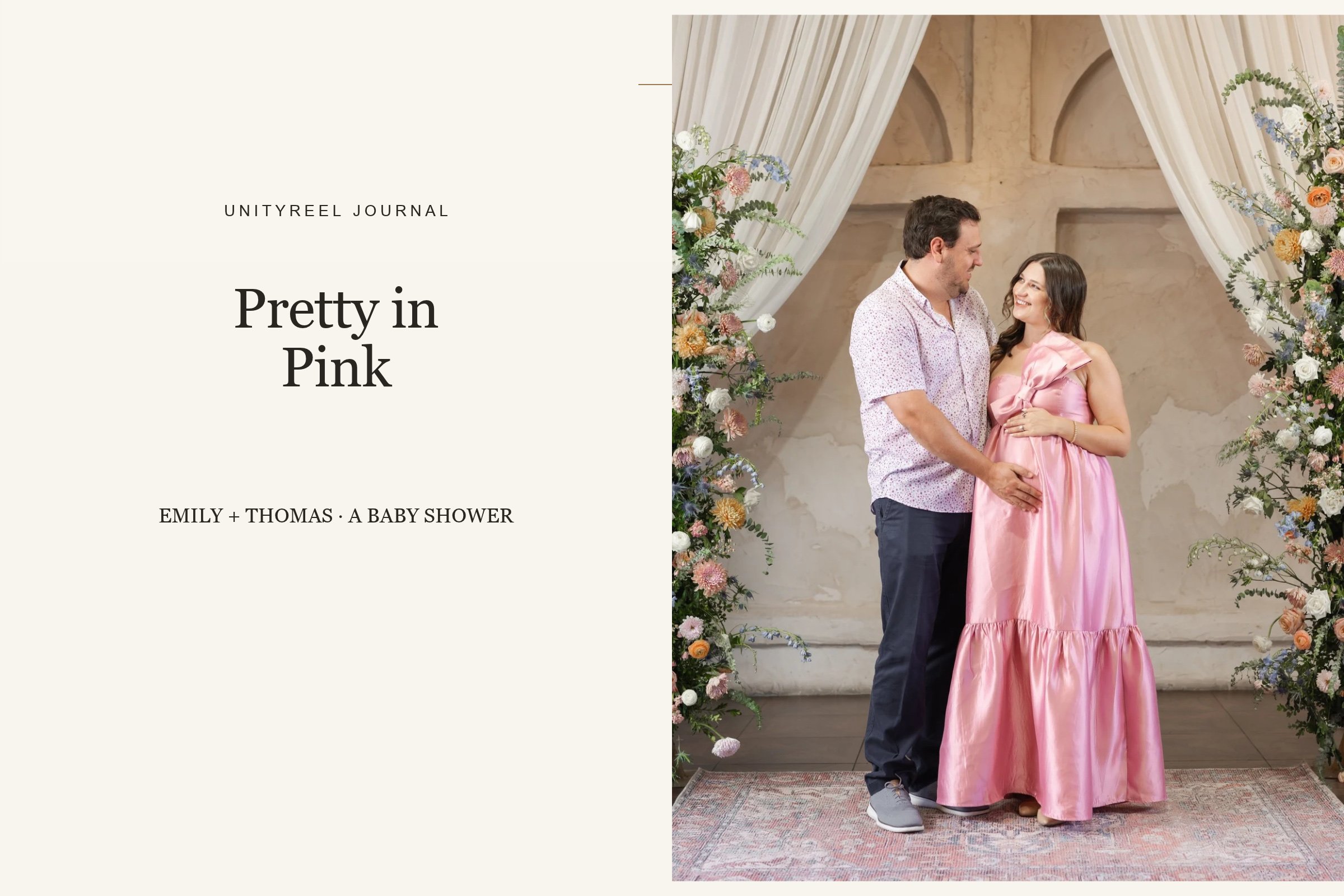 Pretty in Pink Baby Shower for Emily and Thomas