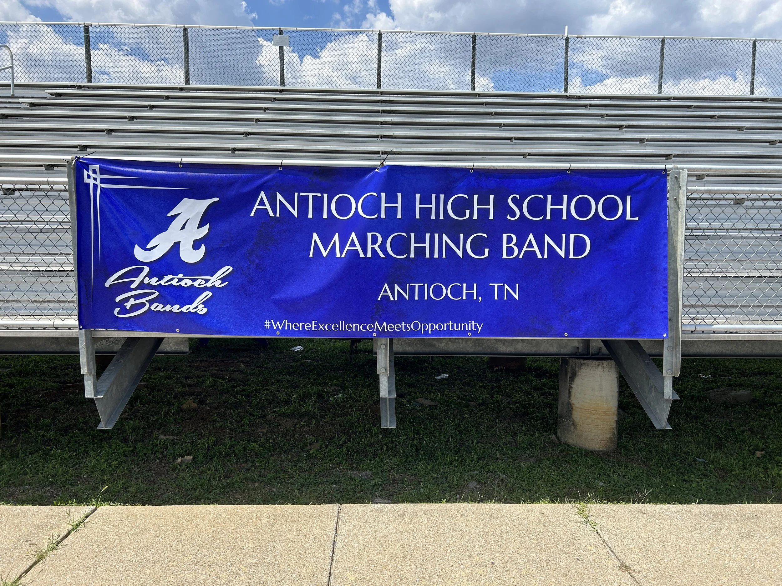 Antioch HS Band Stadium Banner