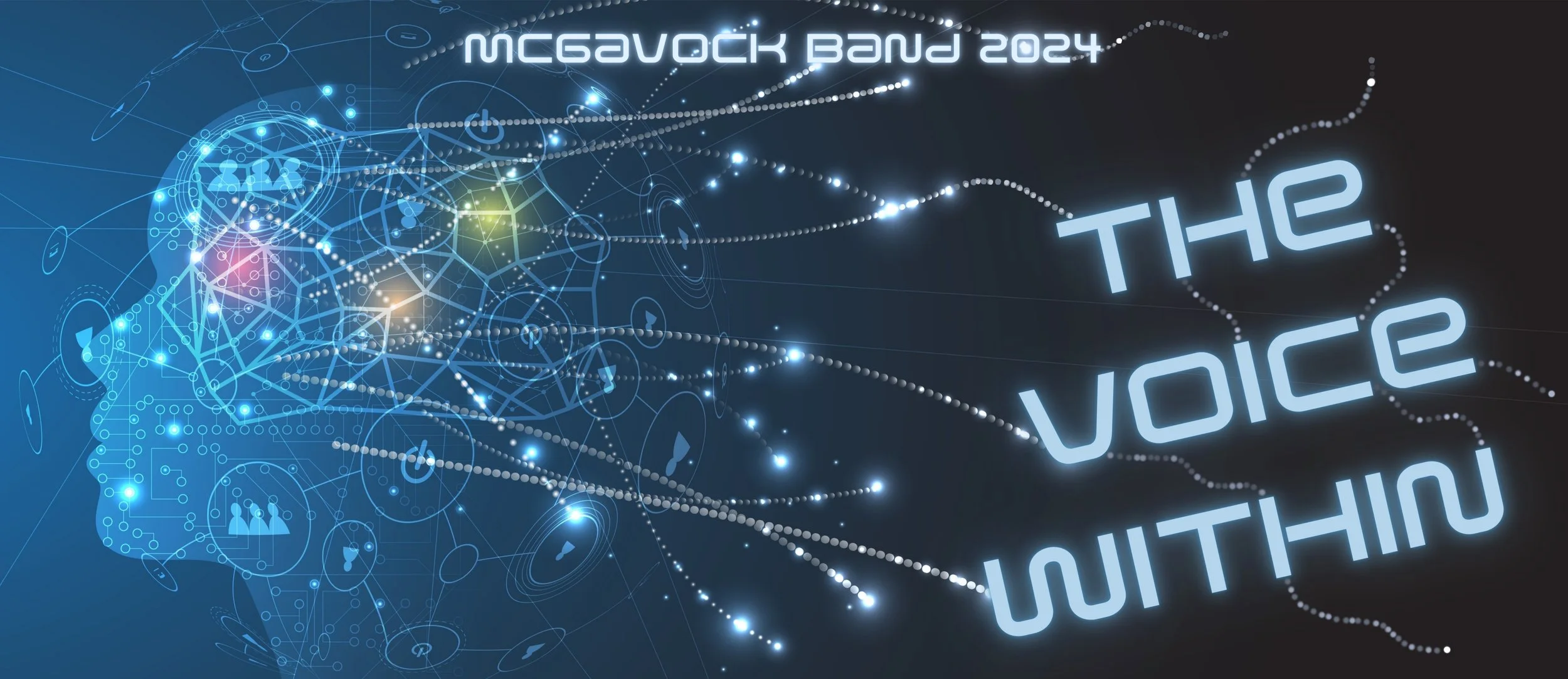 McGavock HS Band Show Logo 2024