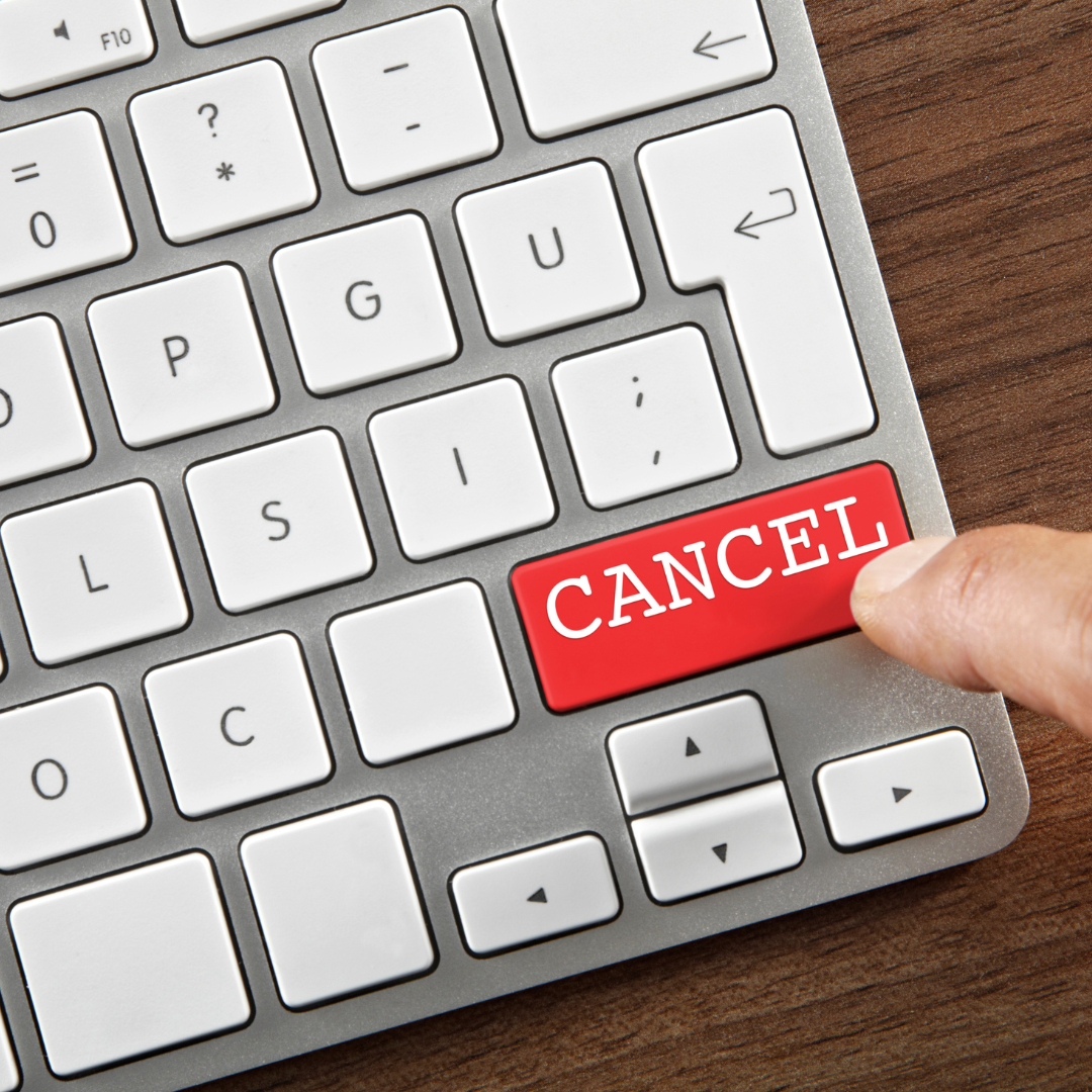 Cancellation Policy for Success.