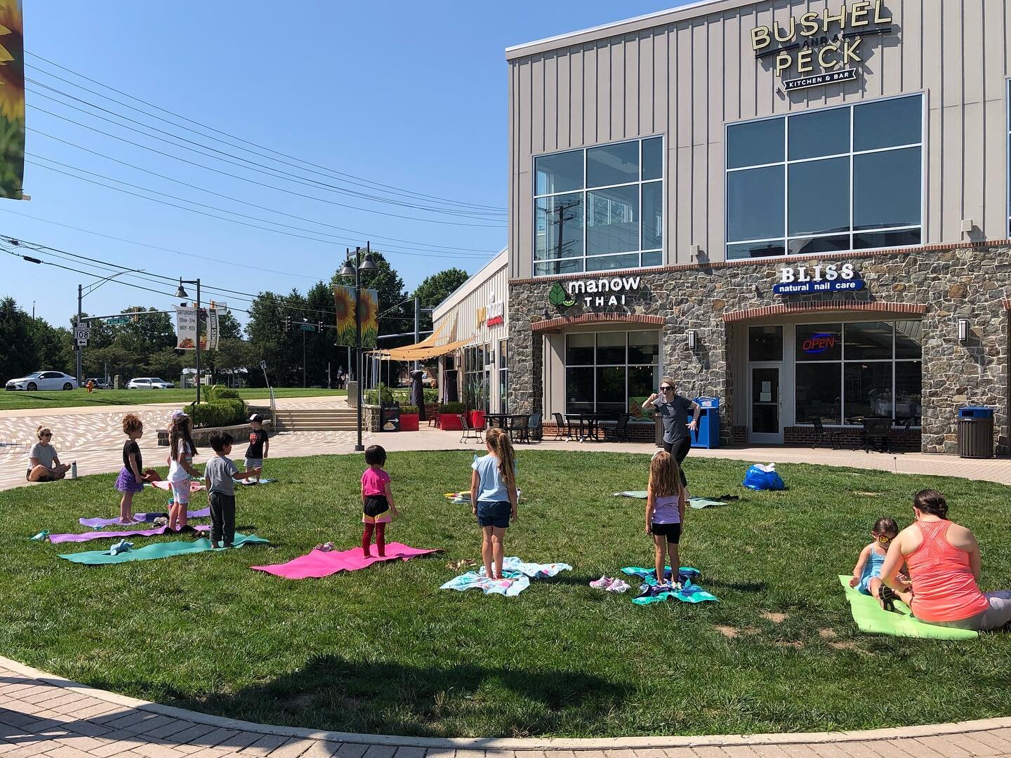 A huge thank you to everyone who joined our  kids Yoga class today! We can&rsquo;t wait to have the next one, scheduled for next Tuesday July 19th @10:30am with our amazing @andiemontier. Thank you @casaspecialtycoffee for preparing us your specialty