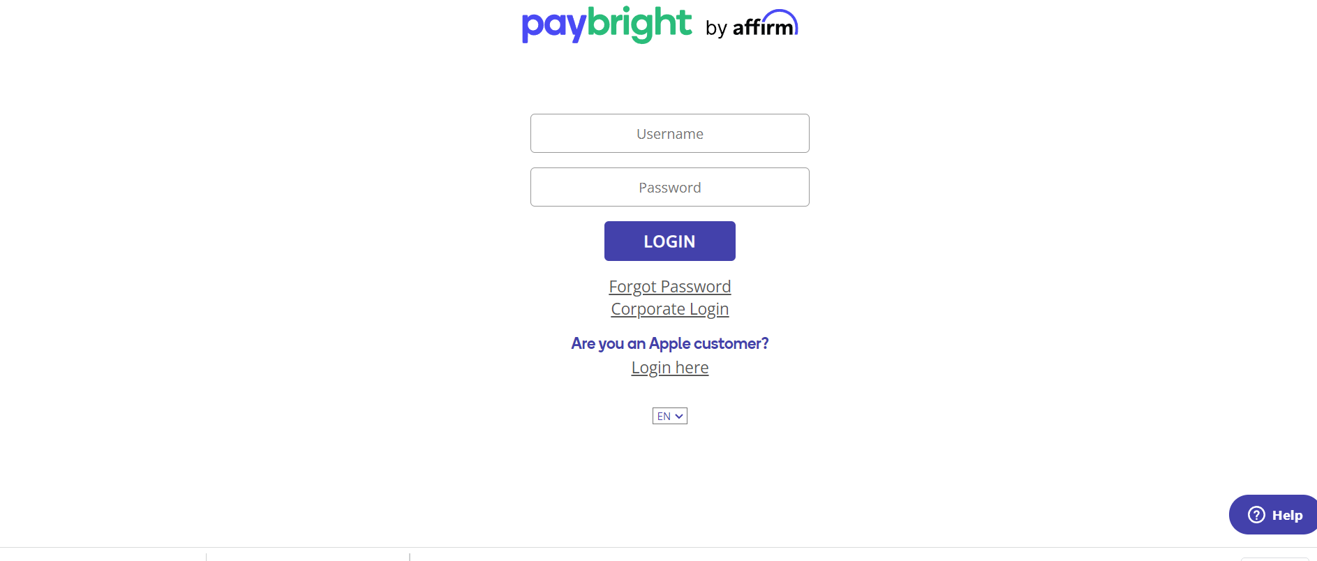 Looks simple but this example is the opposite of easy. Considering Paybright usually sends numeric pins to the accountholder’s mobile number…what the accountholder’s username and password should be is unclear. It brings into question user frustration and questioning whether the user landed on the right page. When trying to login into an account, the process should be as simple as possible. Period.