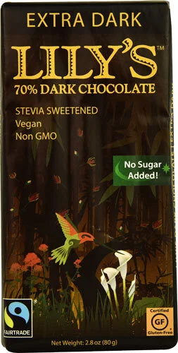 Another dark chocolate bar that I buy. It’s stevia sweetened.
