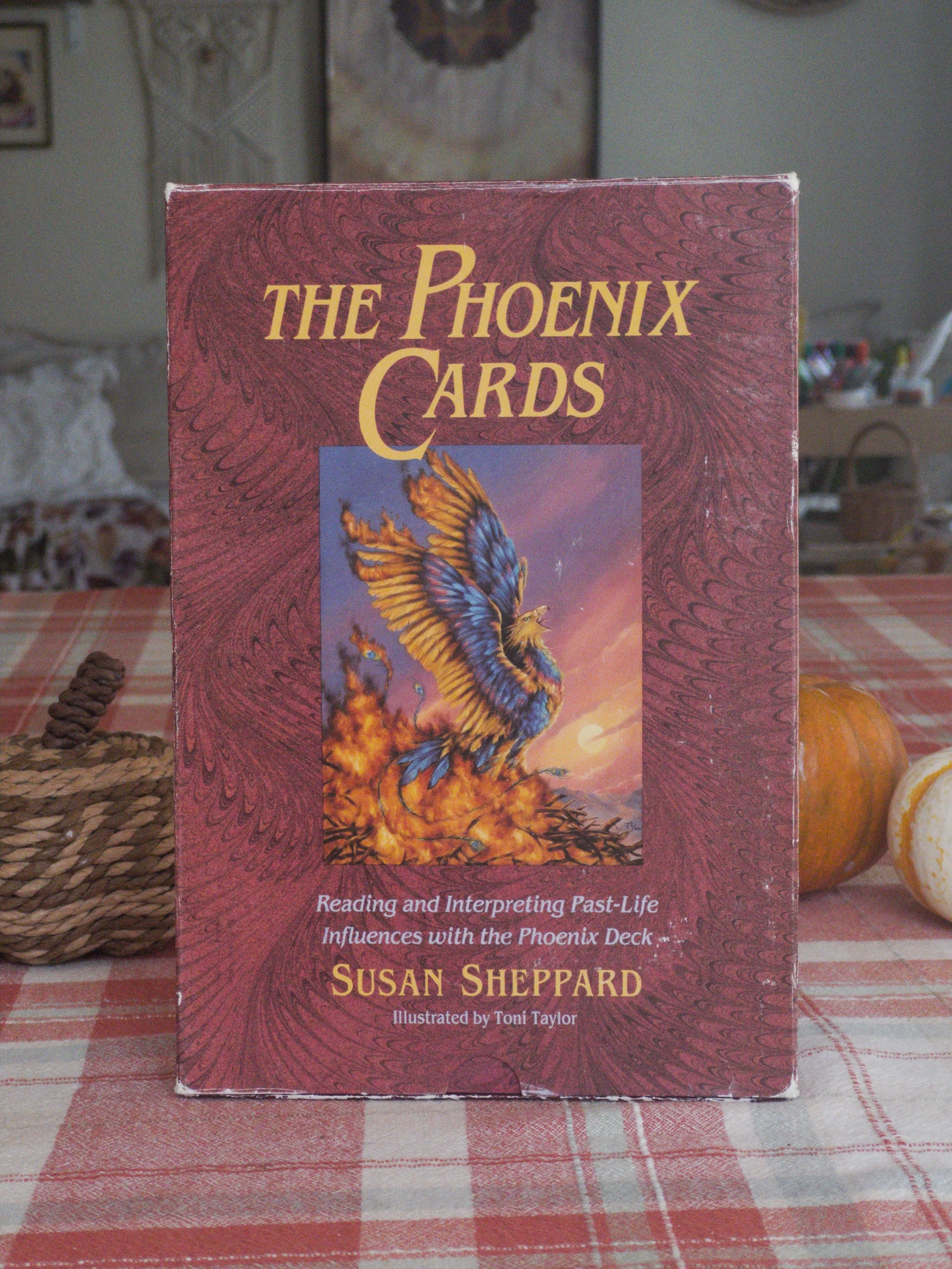 The Phoenix Cards by Susan Sheppard | Vintage Oracle Deck & Guidebook | Toni Taylor