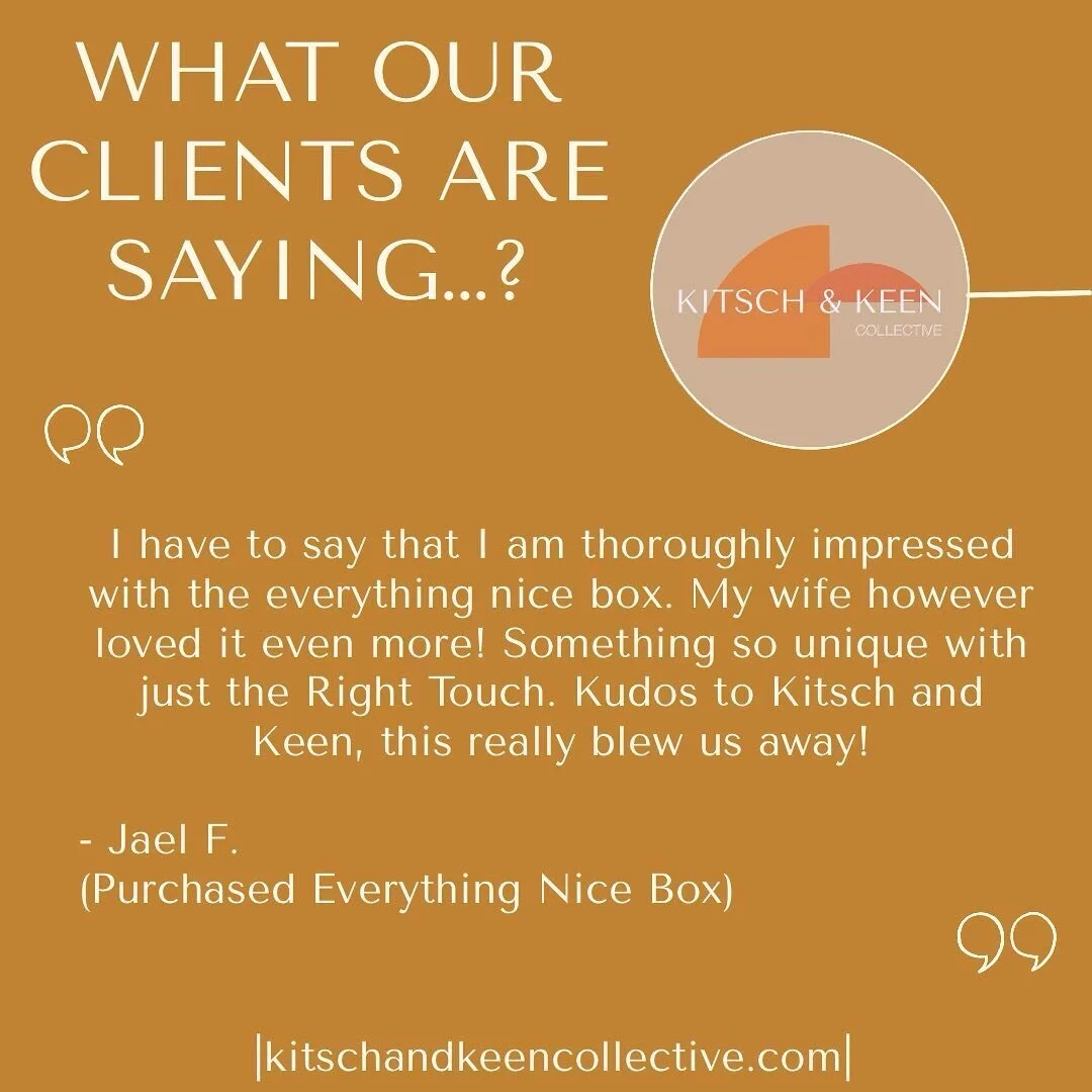 Our customers love our boxes! But don’t take our word for it. Here’s what one of our customers had to say!
•
•
•
#customertestimonial #customerexperience #productreview #smallbusiness #treatyourself #jointhecollective #kits
