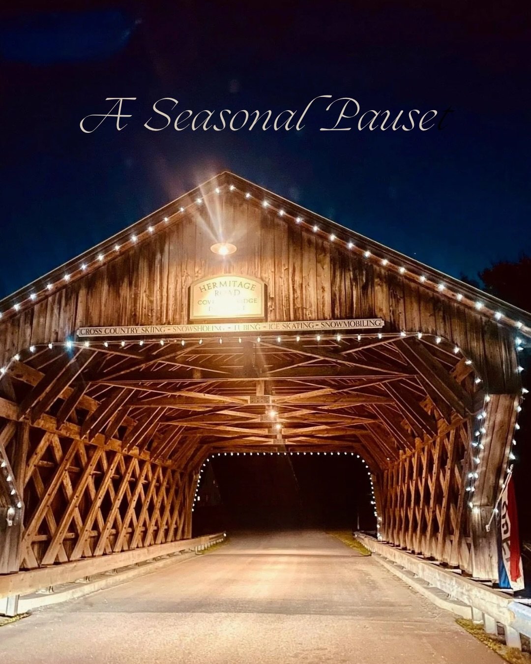 As the seasons shift in Southern Vermont, so do we.

Each year, we take a brief pause during mud season&mdash;a time when the landscape softens, the pace slows, and the Inn grows quiet. Behind the scenes, our team is preparing for the months ahead&md